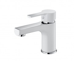 MONOMANDO LAVABO BLANCO-CROMO ROMA BORRAS